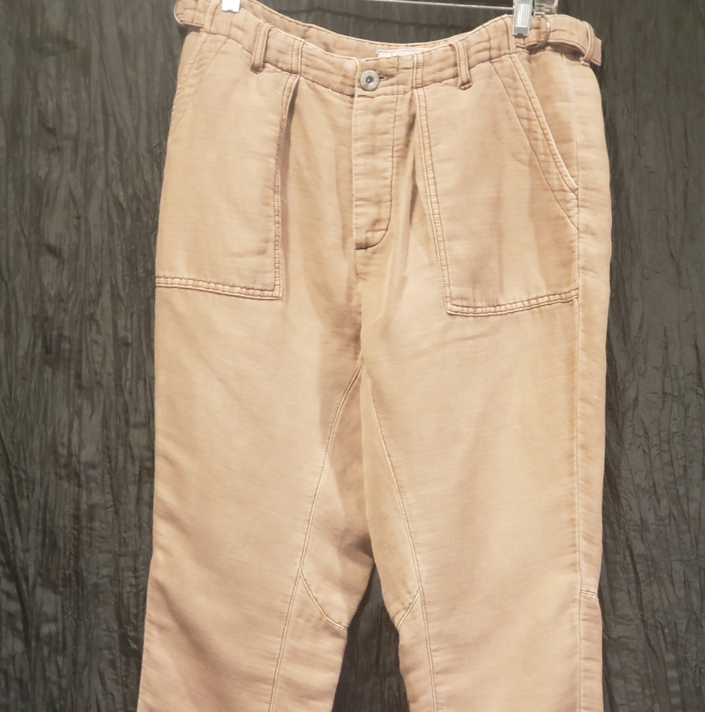 Free People Bohemian pants- Beige Size 4
